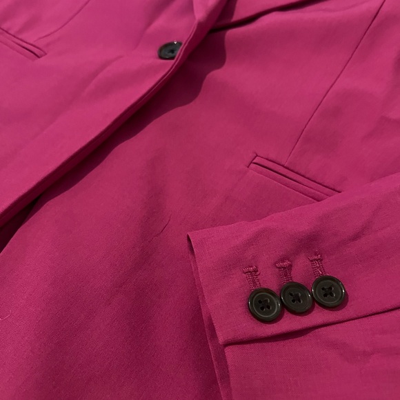 Banana Republic Magenta Blazer - Picture 2 of 4